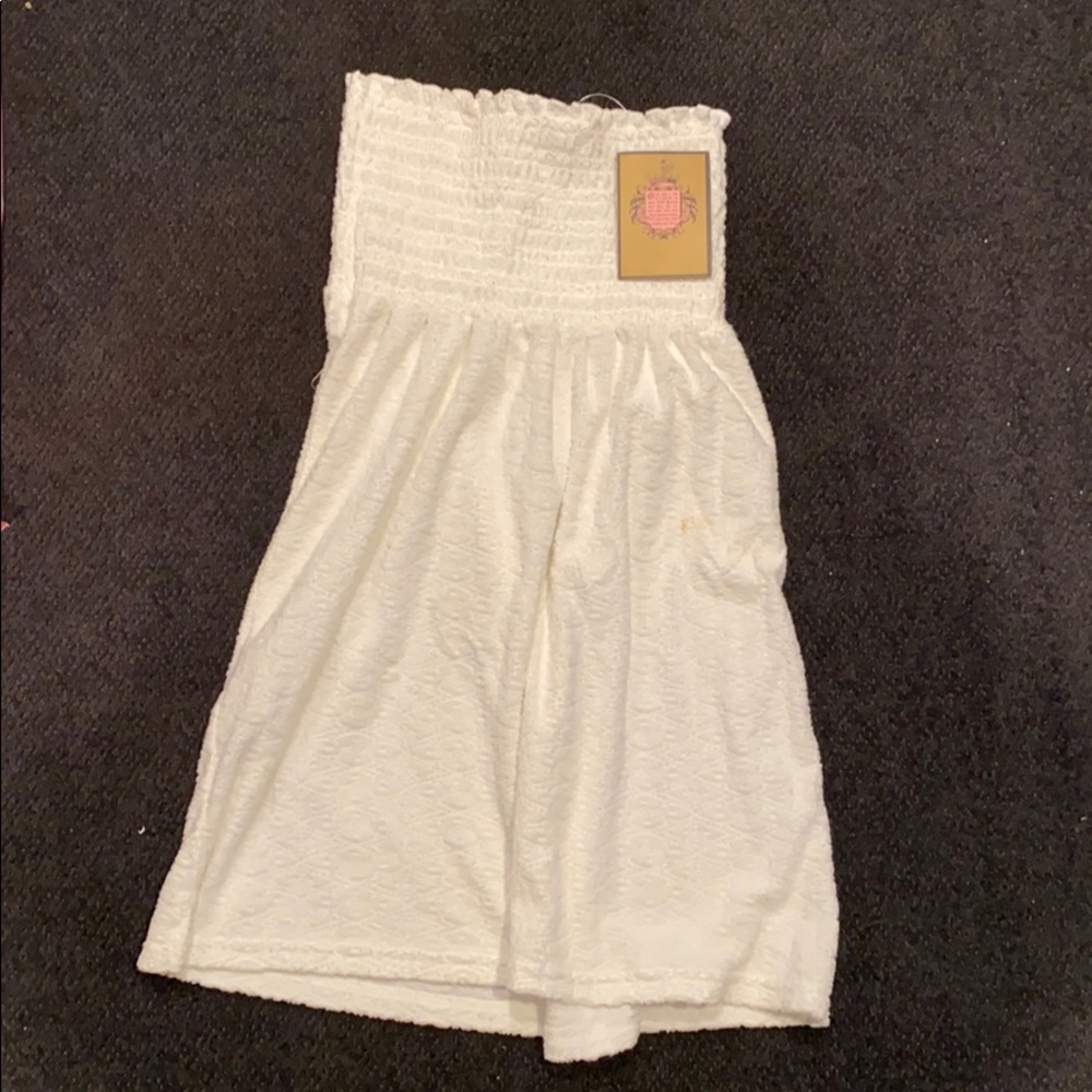 Juicy strapless coverup